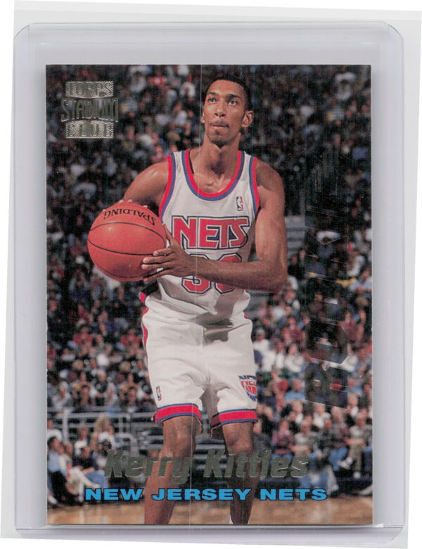 1996-97 Stadium Club Kerry Kittles #R8 Nets Rookies (Series One)