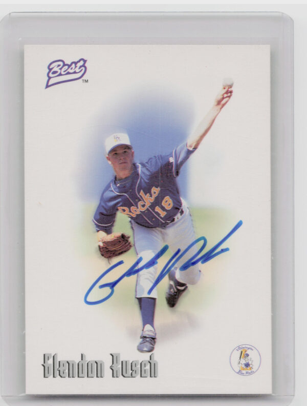 1996 Best Glendon Rusch #NNO Rocks Autographs