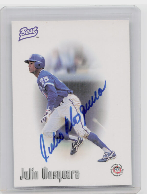 1996 Best Julio Mosquera AU #NNO Suns Autographs
