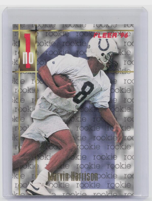 1996 Fleer Marvin Harrison RC #159 Colts