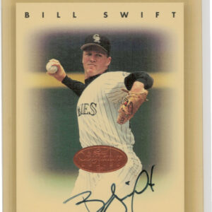 1996 Leaf Signature Series Bill Swift AU #NNO Rockies Autographs Bronze