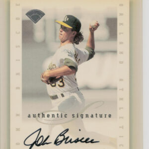 1996 Leaf Signature Series John Briscoe AU #NNO Athletics Extended Series Auto
