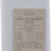 1996 Signature Rookies Old Judge Don Wengert AU SN6000 #36 Stars Signatures - Image 3