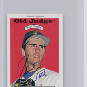 1996 Signature Rookies Old Judge Robert Toth AU SN6000 #33 Chicks Signatures