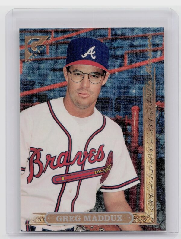 1996 Topps Gallery Greg Maddux #145 Braves