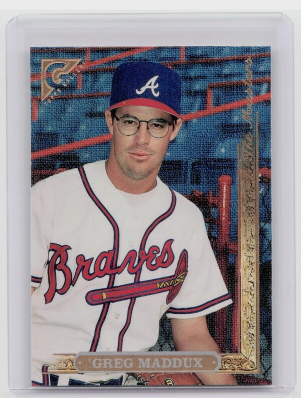 1996 Topps Gallery Greg Maddux #145 Braves