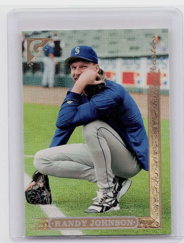 1996 Topps Gallery Randy Johnson #162 Mariners