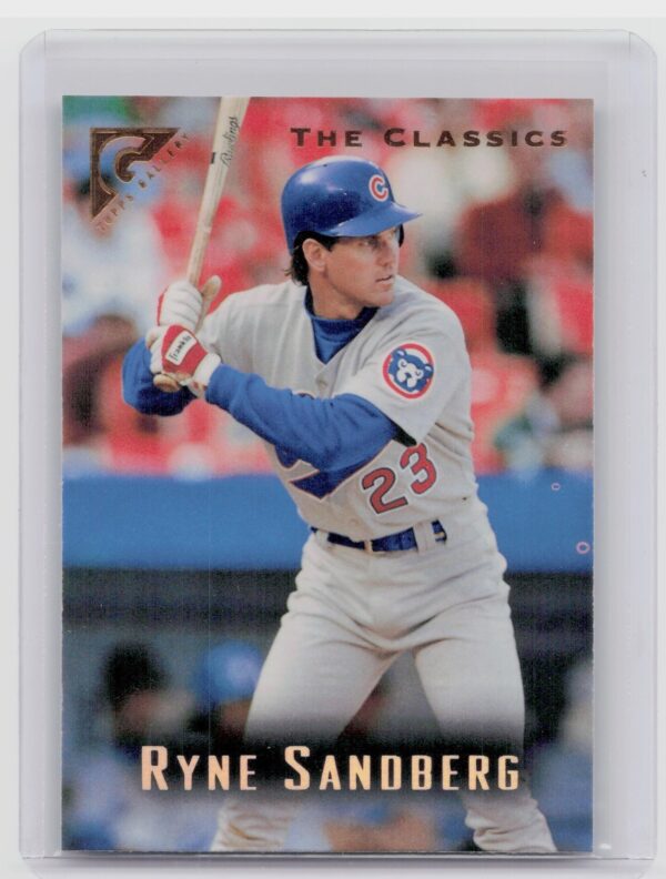 1996 Topps Gallery Ryne Sandberg #38 Cubs