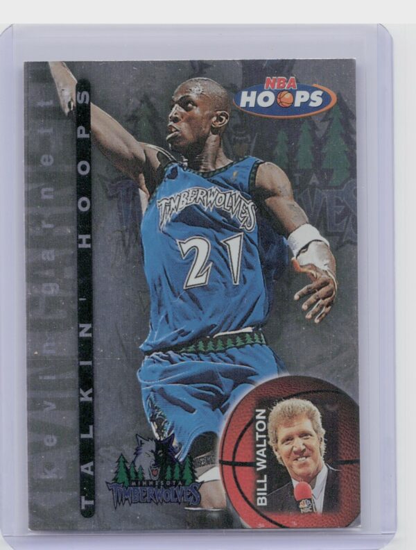 1997-98 Hoops Kevin Garnett #16 Timberwolves Talkin' Hoops