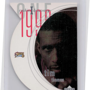 1997-98 Upper Deck Tim Thomas #R7 76ers Rookie Discovery I