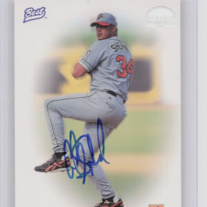 1997 Best Alvie Shepherd AU #NNO Keys Autographs Prospect Series