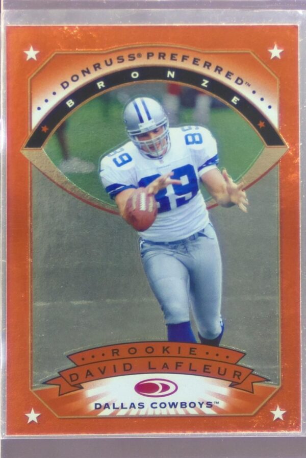 1997 Donruss Preferred David LaFleur RC #106 Cowboys