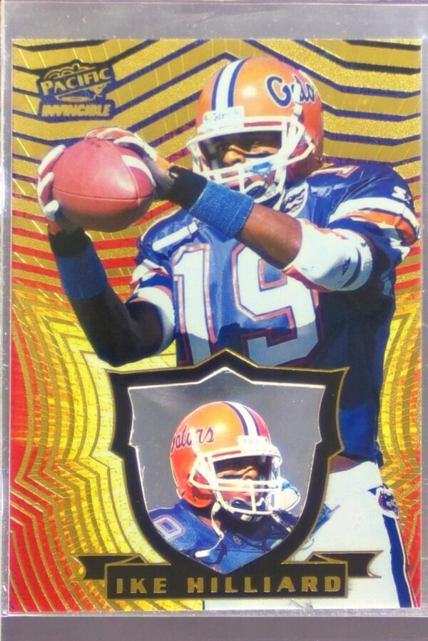 1997 Pacific Invincible Ike Hilliard RC #98 Giants