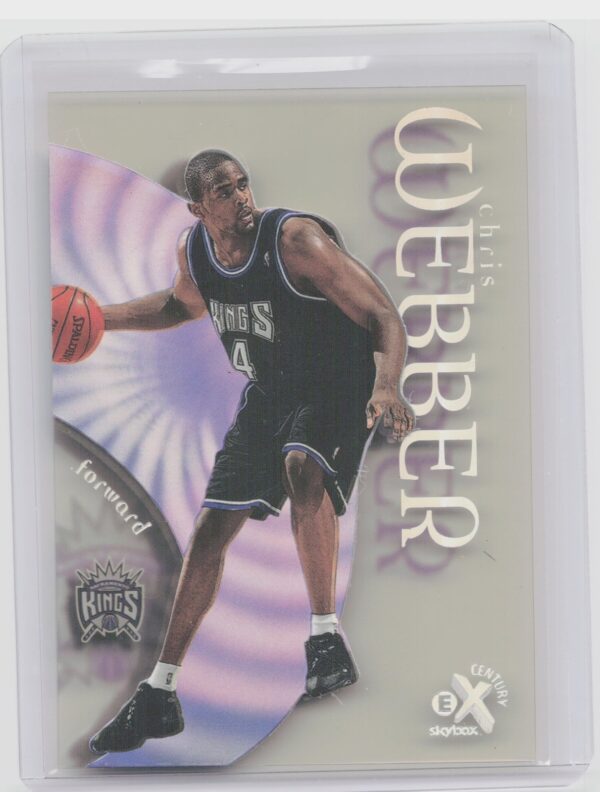 1998-99 SkyBox E-X Century Chris Webber #40 Kings