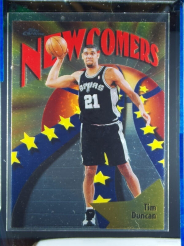 1998-99 Topps Chrome Tim Duncan #SB26 Spurs Season's Best