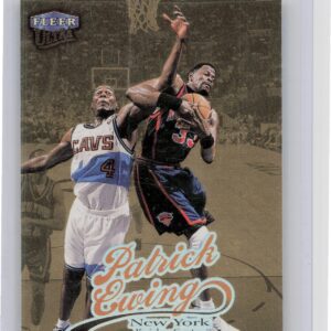 1998-99 Ultra Patrick Ewing Gold Medallion #3G Knicks