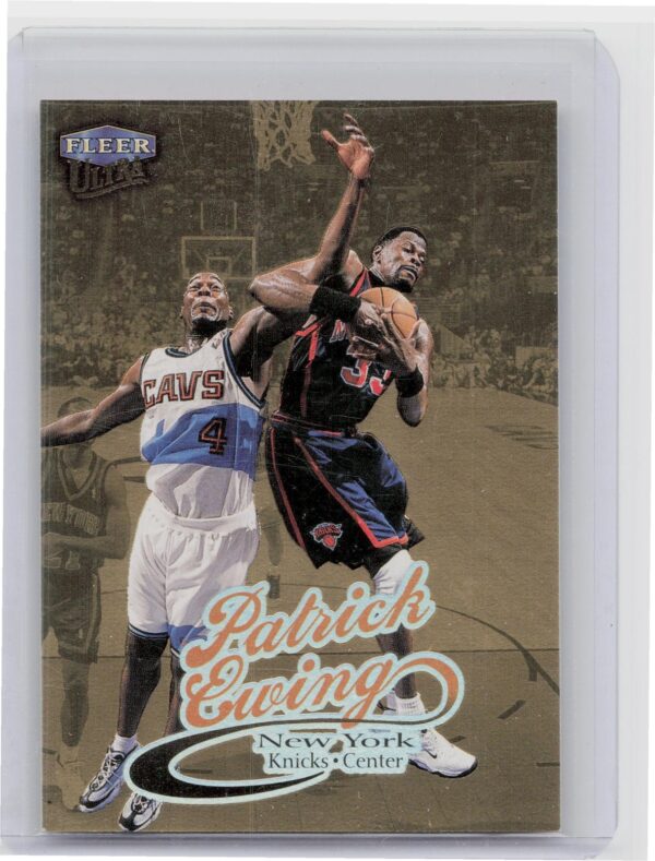1998-99 Ultra Patrick Ewing Gold Medallion #3G Knicks