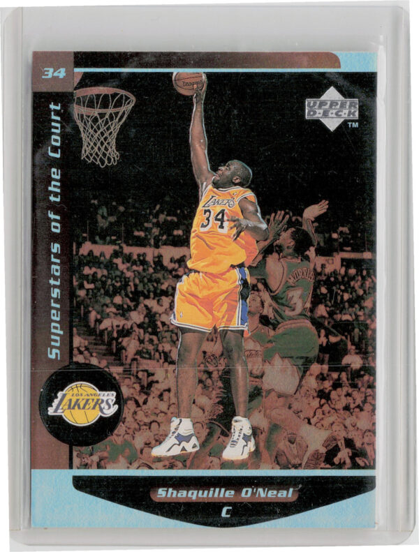 1998-99 Upper Deck Ovation Shaquille O'Neal #C16 Lakers Superstars of the Court