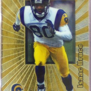 1998 Bowman's Best Isaac Bruce #5 Rams