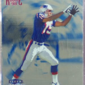 1998 Fleer Brilliants Tony Simmons RC #132 Patriots