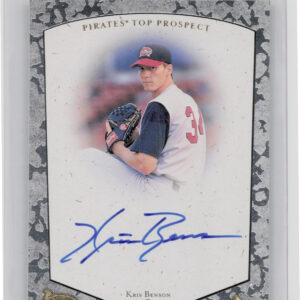 1998 SP Top Prospects Kris Benson AU #KB Mudcats Autographs