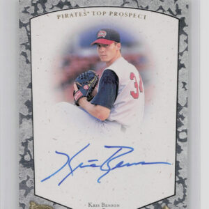 1998 SP Top Prospects Kris Benson AU #KB Mudcats Autographs