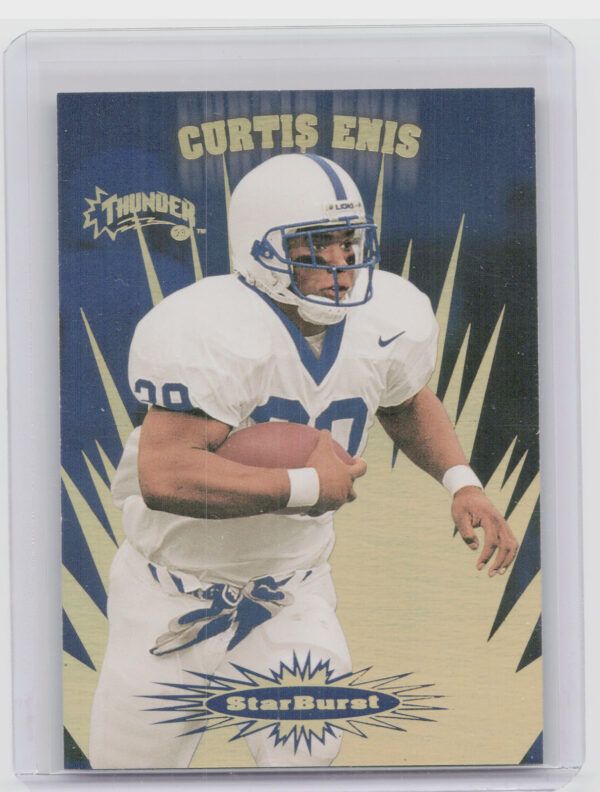 1998 SkyBox Thunder Curtis Enis #4SB Bears StarBurst