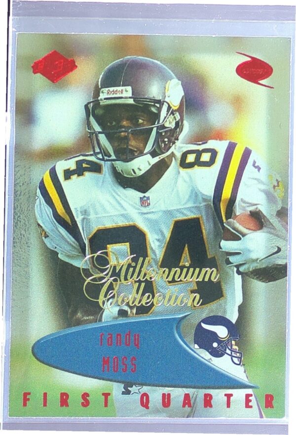 1999 Collector's Edge Odyssey Randy Moss Millennium Collection Red #85 Vikings