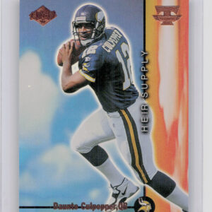 1999 Collector's Edge Triumph Daunte Culpepper #HS6 Vikings Heir Supply