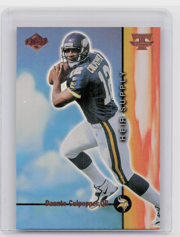 1999 Collector's Edge Triumph Daunte Culpepper #HS6 Vikings Heir Supply
