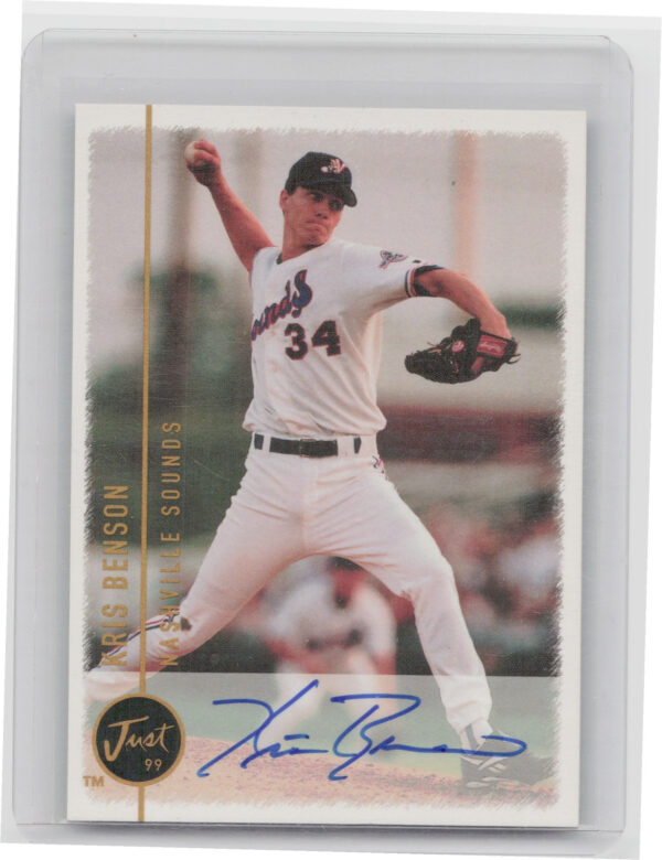 1999 Just Kris Benson AU #NNO Sounds Autographs
