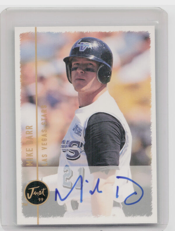1999 Just Mike Darr #NNO Stars Autographs
