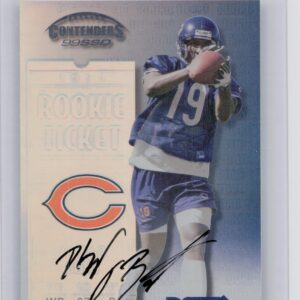 1999 Playoff Contenders SSD D'Wayne Bates AU RC #179 Bears