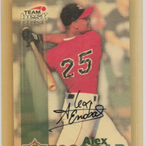 1999 Team Best Rookie Alex Escobar AU #NNO Bombers Autographs