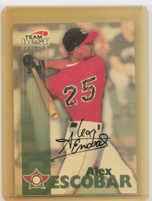 1999 Team Best Rookie Alex Escobar AU #NNO Bombers Autographs