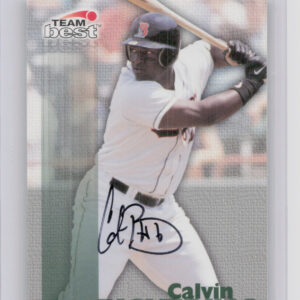 1999 Team Best Rookie Calvin Pickering AU #NNO Baysox Autographs