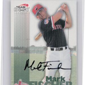 1999 Team Best Rookie Mark Fischer AU #NNO Cats Autographs