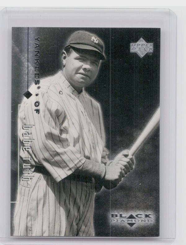 1999 UD Black Diamond Babe Ruth #90 Yankees