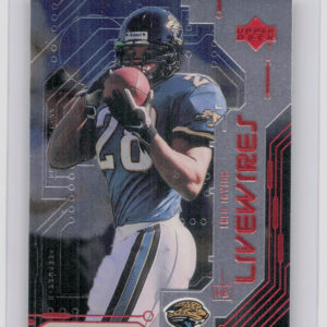 1999 Upper Deck Fred Taylor #L8 Jaguars Live Wires