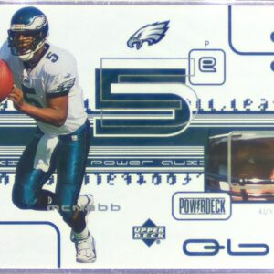 1999 Upper Deck PowerDeck Donovan McNabb #AUX-22 Eagles Auxiliary