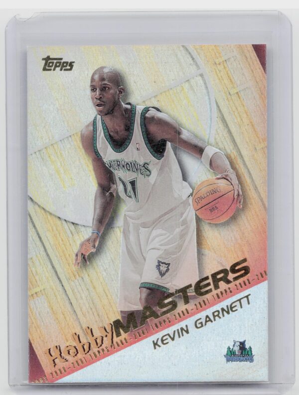 2000-01 Topps Kevin Garnett #HM1 Timberwolves Hobby Masters