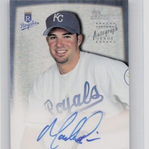 2000 Bowman Mark Quinn AU #MQ Royals Autographs