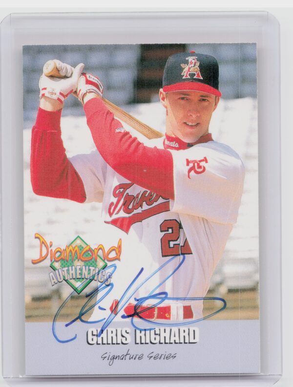 2000 Diamond Authentics Autographs Chris Richard AU SN3250 #31 Travelers