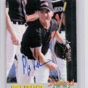 2000 Diamond Authentics Autographs Mike Villano AU SN3250 #24 Cannons
