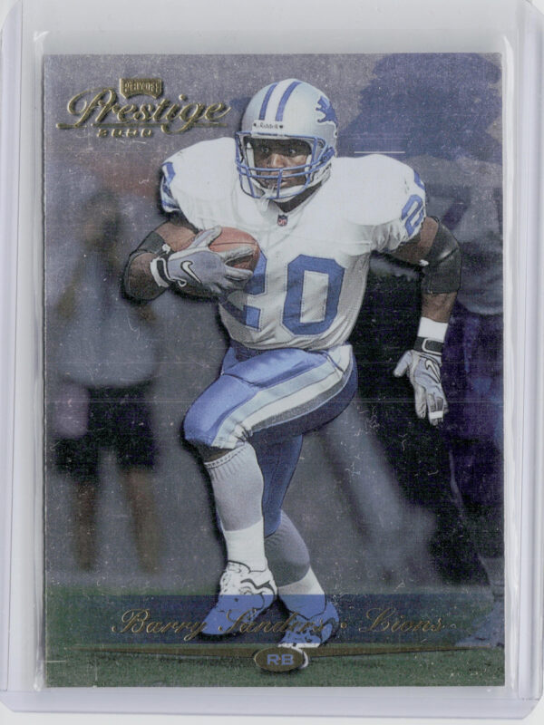 2000 Playoff Prestige Barry Sanders #66 Lions