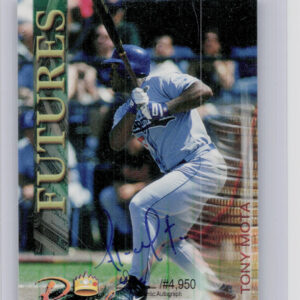 2000 Royal Rookies Futures Tony Mota #5 Dodgers Autographs