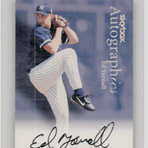 2000 SkyBox Ed Yarnall AU #NNO Yankees Autographics
