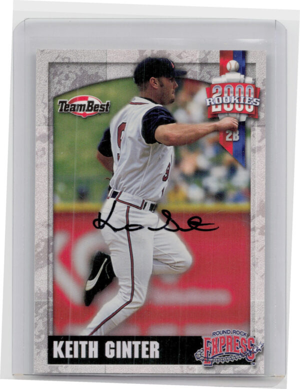 2000 Team Best Rookies Keith Ginter AU #NNO Express Autographs