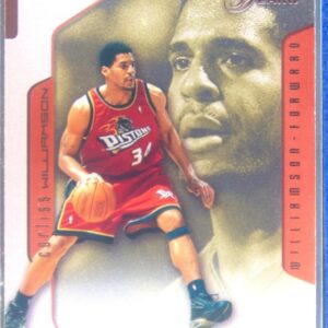 2001-02 Flair Corliss Williamson #36 Pistons