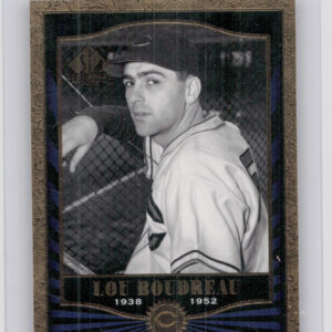 2001 SP Legendary Cuts Lou Boudreau #49 Indians